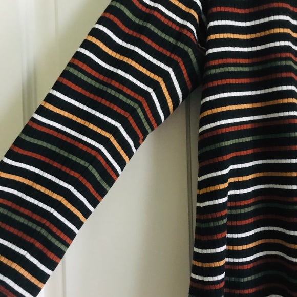 Free People Retro Striped Long Sleeve Top - Picture 2 of 3